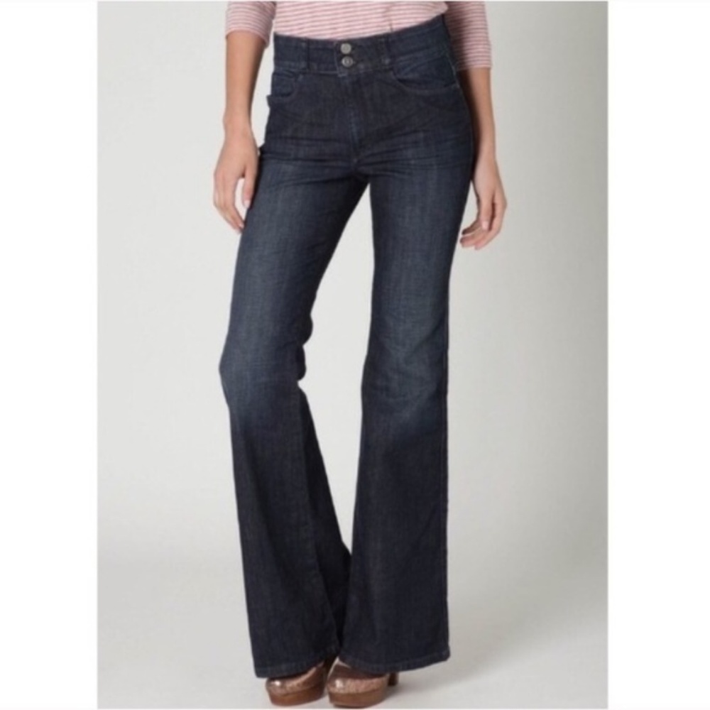 NWT Anthropologie Pilcro Superscript High Rise Fit Flare